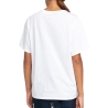 T-shirt Blanc Femme Element Logo Ss W