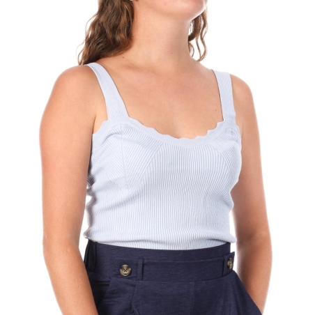Top Bleu Femme JDY Nanna Sunny