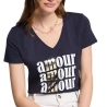 T-shirt Noir Femme Morgan DAMOUR 931