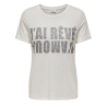 T-shirt Blanc Femme JDY Kitty
