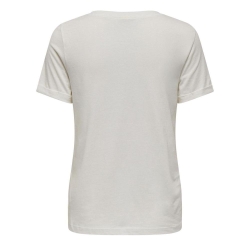 T-shirt Blanc Femme JDY Kitty