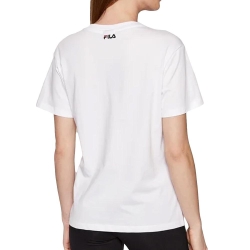 T-shirt Blanc Femme Fila Biga