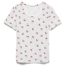 T-Shirt Blanc Femme Vero Moda Cerises