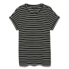 T-Shirt Rayure Noir Femme Vero Moda Brianna 10291353