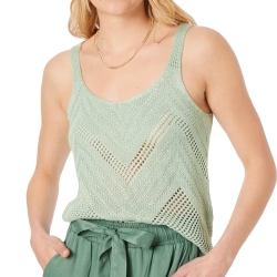 Top Crochet Vert d'eau Femme Jdy 15226348