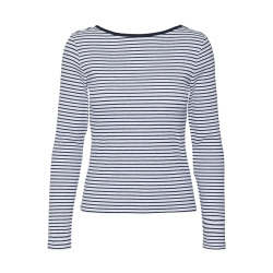 Top Gris/Marine à rayures Femme Vero Moda Chloe