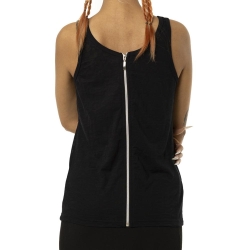 Débardeur Noir Femme Von Dutch Zip