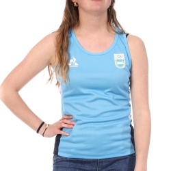 Argentine Débardeur Bleu Femme Le Coq Sportif JO 2024