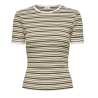 T-Shirt Marron/Beige/Rose Femme JDY Lada