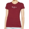 T-Shirt Bordeaux Femme Pepe jeans Virginia