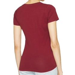 T-Shirt Bordeaux Femme Pepe jeans Virginia