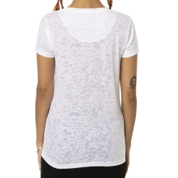 T-shirt Blanc Femme Von Dutch Classic