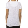 T-shirt Blanc Femme Von Dutch Classic