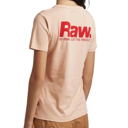 T-shirt Rose Poudré Femme G-Star Raw Nysid