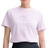 T-Shirt Violet Femme Calvin Klein Jeans Classic