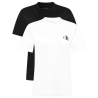 Lot de 2 T-Shirt Noir/Blanc Femme Calvin Klein Jeans Monologo