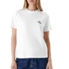 Lot de 2 T-Shirt Noir/Blanc Femme Calvin Klein Jeans Monologo