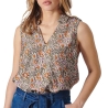 Débardeur Kaki/Orange Femme Kaporal CERIA