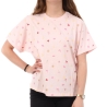 T-Shirt Rose Femme Teddy Smith Kady