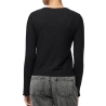 T-Shirt Manches Longues Noir Femme Pieces 17154805