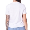 T-Shirt Blanc Femme Calvin Klein Jeans Classic Foil