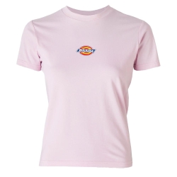 T-Shirt Rose Femme Dickies Maple