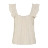 Débardeur Beige Femme Pieces Pia