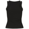 Débardeur Noir Femme Pieces Tubana