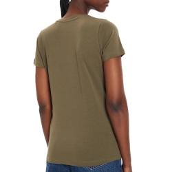 T-Shirt Vert Foncé Femme Pepe jeansNew Virginia