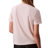 T-Shirt Rose Femme Calvin Klein Jeans Classic Foil