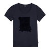T-shirt Marine Femme TBS OSIATTEE