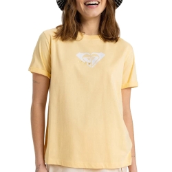 T-Shirt Jaune Femme Roxy Ocean Regular