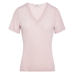 T-shirt Rose Clair Femme Morgan Diwi