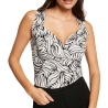 Debardeurs MULTICO Femme Morgan T-shirt Débardeur Imprimé 241-DELTI-MU8