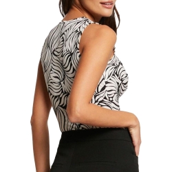 Debardeurs MULTICO Femme Morgan T-shirt Débardeur Imprimé 241-DELTI-MU8