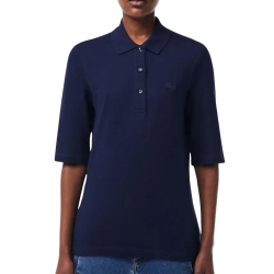 Polo Marine Femme Lacoste Polo Slim Fit