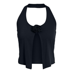 Top Noir Femme Noisy May Bella