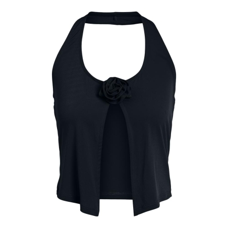 Top Noir Femme Noisy May Bella