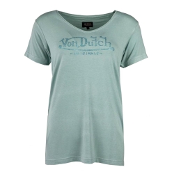 T-shirt Bleu Femme Von Dutch Roan