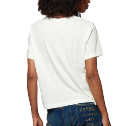 T-shirt Blanc Femme Kaporal SALTO
