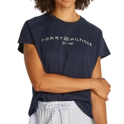 T-Shirt Marine Femme Tommy Hilfiger Mdrn