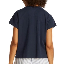 T-Shirt Marine Femme Tommy Hilfiger Mdrn