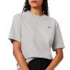 T-Shirt Gris Femme Lacoste T-shirt Relaxed Fit