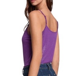 Débardeur Violet Femme Morgan Fantaisie