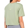 T-shirt Vert Femme Nike Crop86
