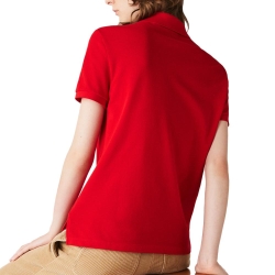 Polo Rouge Femme Lacoste Polo PF7839-240