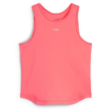 Débardeur Rose Fluo Femme Puma Clouds pun