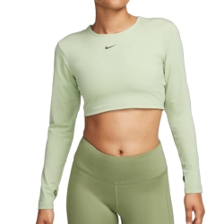 T-Shirt Vert Femme Nike Crop