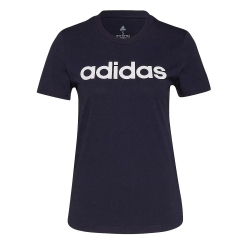 T-Shirt Marine Femme Adidas Lin