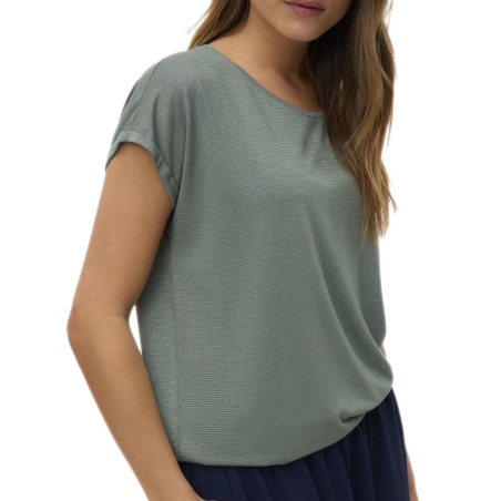 T-Shirt Vert Femme Vero Moda Lava